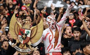 Mantap, Warga Indonesia di Malaysia Dukung Garuda Lawan Brunei