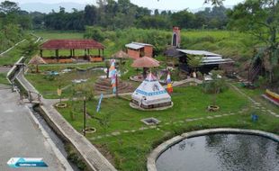 Taman Lembah Tirta Basin, Wisata Baru di Kebonarum Klaten