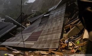 Longsor di Gowa Renggut 3 Nyawa, 2 Rumah Terbawa Arus Banjir