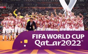 Piala Dunia 2022: Kroasia Juara III, Luka Modric pun Tersenyum Lebar!