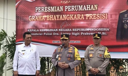 Pura dan Gereja Dibangun, Kapolri: Polda Kepri Contoh Toleransi Beragama