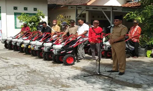 Pemkab Boyolali Salurkan Bantuan Alat Pertanian, Nilainya Hampir Rp 1 Miliar