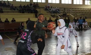 Turnamen Basket dan Futsal Dandim Cup V Digelar di GOR Gelarsena Klaten