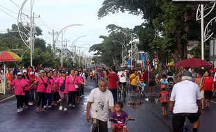 CFD Jalan Juanda Solo Kembali Digelar, Begini Potret Ramainya Pengunjung