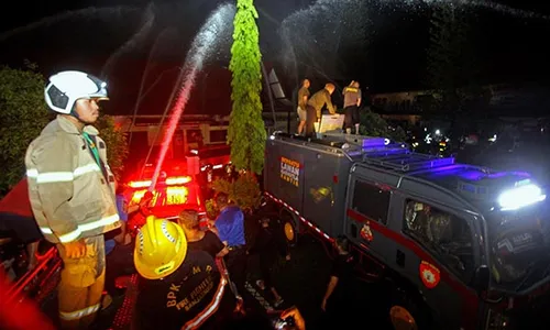 Gedung Biro SDM Polda Kalsel Terbakar, Kapolda: Tidak Ada Korban Jiwa