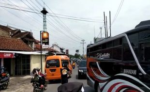 Libur Tahun Baru, Kendaraan Menuju Objek Wisata di Klaten Mengular hingga 2 Km