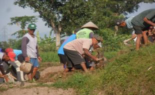 Kerja Bakti Kupas Gundukan Tanah, Warga Klaten Temukan Fragmen Terakota