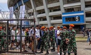 Pengamanan Berlapis, Laga Persib Bandung vs Persija Berjalan Lancar dan Aman