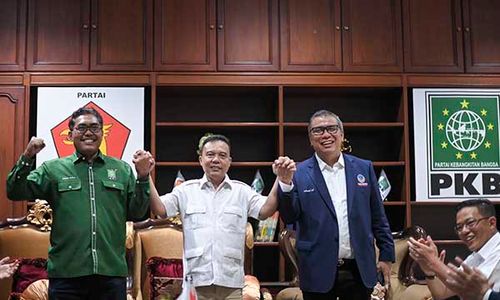 Elite Nasdem Kunjungi Sekber Partai Gerindra-PKB, Cairkan Dinamika Politik