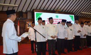 Pengurus Majelis Ulama Indonesia Klaten Periode 2023-2027 Dikukuhkan