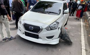 Pengendara Sepeda Onthel di Sukoharjo Meninggal Dunia Terseret Mobil