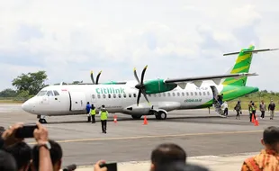 Alhamdulillah! Jumat Berkah, Bandara Blora Kembali Layani Penerbangan Komersial