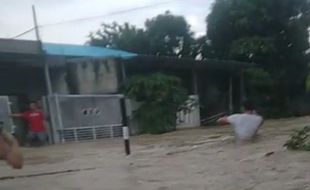 Innalillah! Banjir Bandang Dinar Mas Semarang, Satu Orang Meninggal Dunia