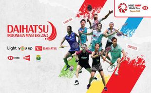 Daihatsu Indonesia Masters 2023 Siap Digelar, Berhadiah Total Rp6,2 Miliar!