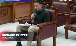 Pembunuhan Berencana Yosua, Richard Eliezer Divonis Hari Ini