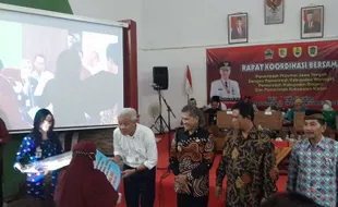 Sambangi Ngadirojo, Gubernur Ganjar Ingatkan Wonogiri Masih Ada 71 Desa Miskin