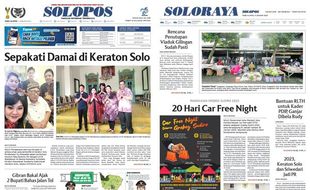 Solopos Hari Ini: Sepakati Damai di Keraton Solo