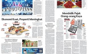 Solopos Hari Ini: Ekonomi Kuat, Properti Meningkat