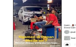 Viral Pengamen Bawakan Lagu Dan di Depan Sheila on 7