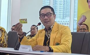 Pimpin Badan Pemenangan Pemilu, Ridwan Kamil Siap Menangkan Partai Golkar