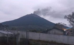 Gunung Kerinci Erupsi, 4 Dusun di Solok Selatan Hujan Abu Selama 2 Hari