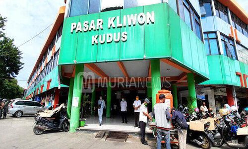 Tunggakan Retribusi Pedagang Pasar Kliwon Kudus Masih Rp1 Miliar