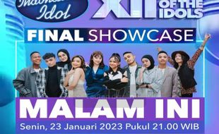 17 Kontestan bakal Berlaga di Final Showcase Indonesian Idol XII Malam Ini