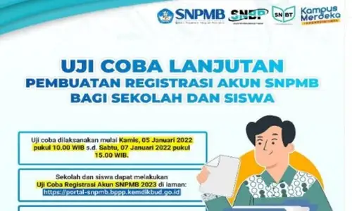 Pendaftaran Akun Siswa SNPMB 2023 Online Sudah Dimulai, Ini Cara Daftarnya