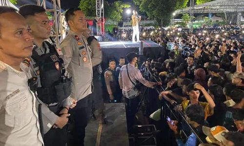 249 Polisi Amankan Perayaan Malam Tahun Baru di Sragen, Copet Tetap Berkeliaran