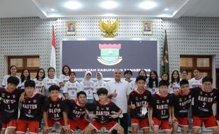 Lepas Kontingen Kejurnas Bola Basket KU-15, Ini Pesan Bupati Tangerang