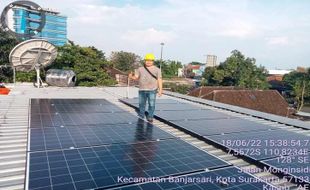 Pakai Panel Surya, SPBU Pertamina di Solo Hemat Tagihan Listrik Rp1 Juta/Bulan