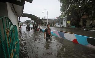 Banjir di Solo Hari Ini Mengingatkan Banjir Besar 1966