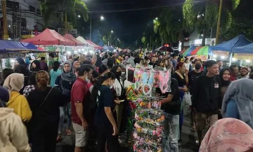 CFN Jadi Berkah bagi Eks PKL Alun-alun Klaten, Berharap Digelar Setiap Pekan