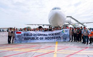 Kirim Bantuan Gempa Turki, Garuda Angkut 120 Tenaga Medis dan 20 Ton Logistik