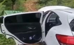 Viral di Medsos! Mobil Honda HRV Kesasar di Hutan Pegunungan Kendeng Pati