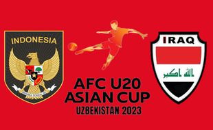 Link Live Streaming Piala Asia U-20 Indonesia vs Irak