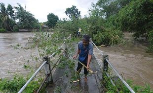 Sungai Dengkeng Meluap, 3 Kecamatan di Klaten Kebanjiran