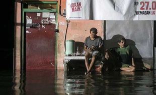 Hujan Dua Harian di Soloraya Kerap Berakibat Banjir Akibat Luapan Bengawan Solo