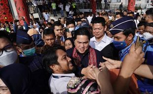 Disambut Ribuan Pemuda di Pontianak, Erick Thohir Beberkan Potensi Besar Kalbar