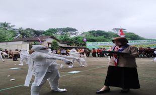 Hii Seram! Ada Lomba Mumi Gentayangan di SMK An-Nur Ampel Boyolali