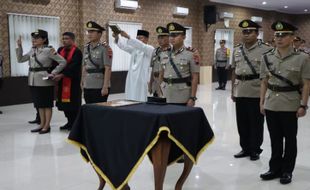 Kasatresnarkoba dan Kasatlantas Polres Karanganyar Dimutasi 