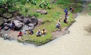 Kampanye Stop Illegal Fishing, 200 Pemancing Serbu Dam Pungkruk Sragen