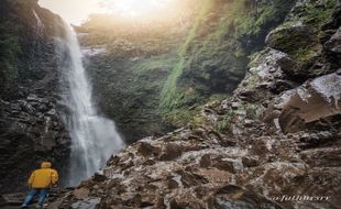 Masih Asri, Inilah Curug Cantel Tegal dengan Segala Daya Tariknya