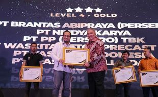 Konsisten Terapkan K3, Waskita Beton Precast (WSBP) Raih 4 Stars WISCA 2023