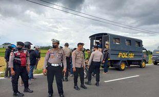 Razia Balap Liar di Delanggu Klaten, Puluhan Motor Dikukut Polisi