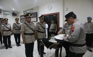 Sejumlah Perwira di Polres Semarang Dimutasi