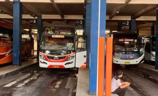 Terminal Tirtonadi Alami Kenaikan Volume Bus Jelang Bulan Ramadan