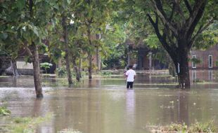 Desa Bener Wonosari Klaten Diterjang Banjir, Warga: Kasur-Kulkas sudah Kemampul