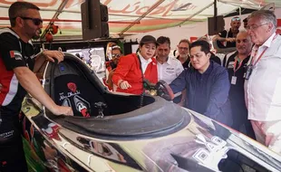 F1H2O Danau Toba: Luhut dan Erick Thohir Bahas Pembentukan Tim Indonesia