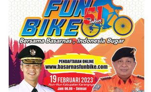 HUT ke-51, Basarnas Gelar Fun Bike di Karanganyar Berhadiah Tanah, Cus Ikut!